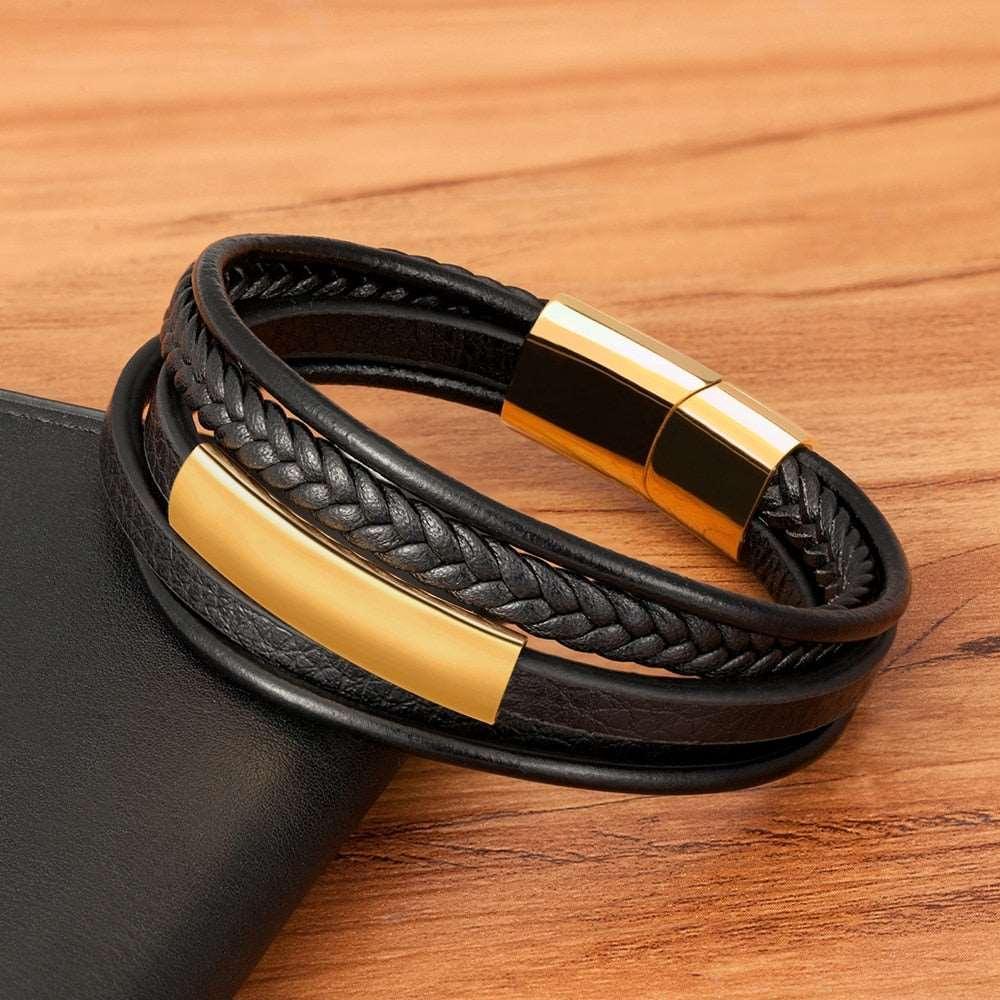 Tavros Leather Classic Bracelet