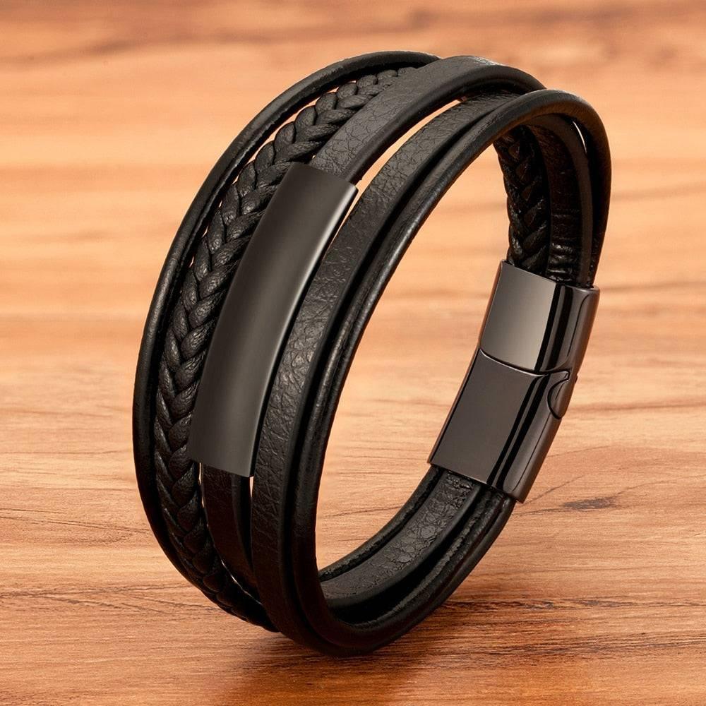 Tavros Leather Classic Bracelet