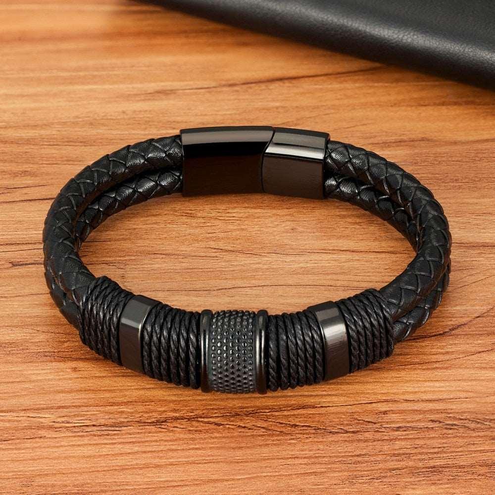 Tavros Luxury Leather Bracelet