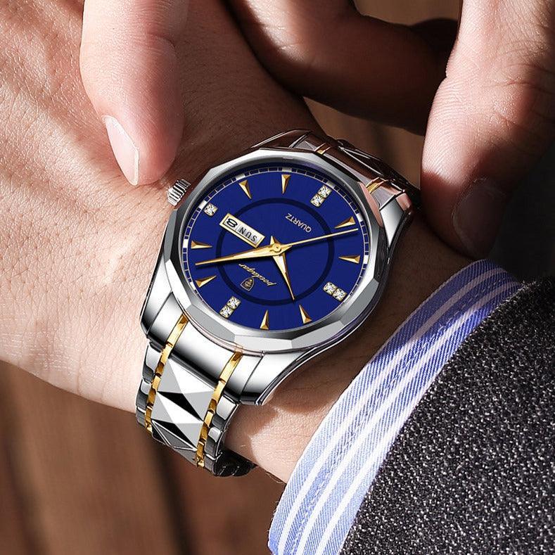 Tavros Royal Silver Stainless Steel Watch