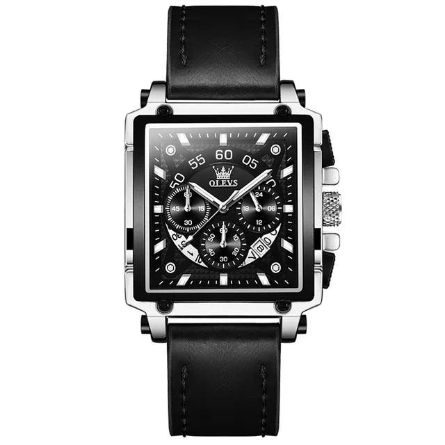 Tavros Modern Styles Leather Strap Watch